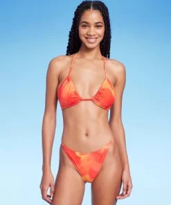 Women's Dye Effect Multiway Bikini Top - Wild Fable™ Red/Orange -Wild Fable Shop GUEST 04c7d463 09b9 47a8 879f 52d5359fb3c7 2