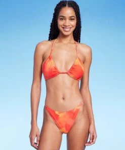 Women's Dye Effect Multiway Bikini Top - Wild Fable™ Red/Orange -Wild Fable Shop GUEST 04c7d463 09b9 47a8 879f 52d5359fb3c7