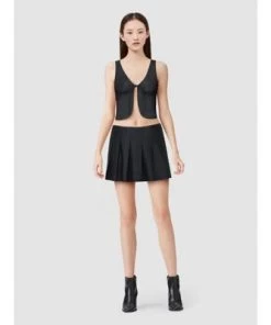 Women's Faux Leather Tie Vest Top - Wild Fable™ -Wild Fable Shop GUEST 07bea0b2 daf3 4096 a8a5 955640a0f7e2