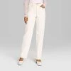 Women's High-Rise Straight Jeans - Wild Fable™ Cream