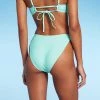Women's Strappy Extra Cheeky Extra High Leg Bikini Bottom - Wild Fable™ Mint Green