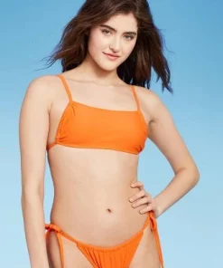 Women's Tunneled Side Detail Bralette Bikini Top - Wild Fable™ Orange 21 Women's Tunneled Side Detail Bralette Bikini Top - Wild Fable™ Orange -Wild Fable Shop GUEST 0d86bedf fee4 4058 b924 f54af07587fe 3