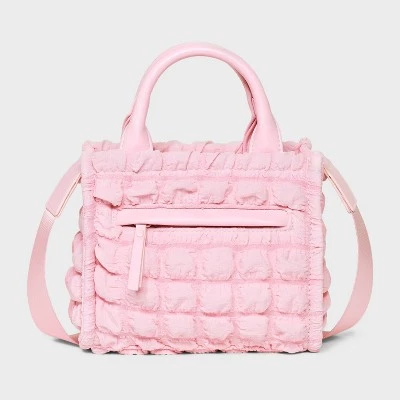 Mini Tote Crossbody Bag - Wild Fable™ Black 7 Mini Tote Crossbody Bag - Wild Fable™ Black - Image 7