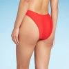 Women's Low-Rise Super Cheeky Extra High Leg Bikini Bottom - Wild Fable™ Red