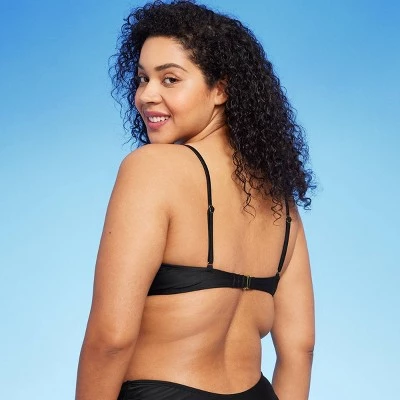 Women's Ring Front Bralette Bikini Top - Wild Fable™ Red 4 Women's Ring Front Bralette Bikini Top - Wild Fable™ Red - Image 4