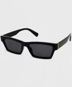 Women's Rectangle Sunglasses - Wild Fable™ Black