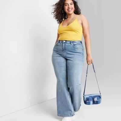 Women's High-Rise Flare Jeans - Wild Fable™ Medium Wash 18 Women's High-Rise Flare Jeans - Wild Fable™ Medium Wash - Image 18