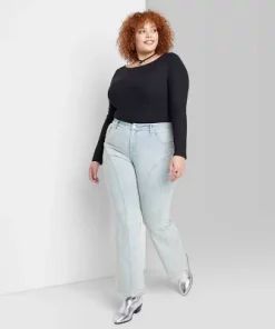 Women's Low-Rise Seamed Flare Jeans - Wild Fable™ Light Wash -Wild Fable Shop GUEST 216d40f6 4f5f 44f5 8f2f 07dc9a14fdc6 4