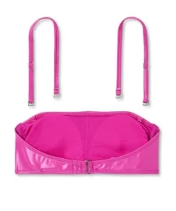 Women's Faux Leather Bandeau Bikini Top - Wild Fable™ Pink -Wild Fable Shop GUEST 24bbce22 4ac0 4dde ba8d a973b5ed7d46