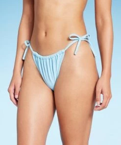 Women's Side-Tie Low-Rise High Leg Adjustable Bikini Bottom - Wild Fable™ Blue -Wild Fable Shop GUEST 26e0ebb0 6ad5 4fa3 ab92 02511fc97814