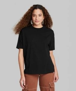 Women's Elbow Sleeve Oversized T-Shirt - Wild Fable™ White