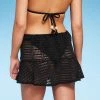 Women's Crochet Cover Up Mini Skirt - Wild Fable™ Natural Cream
