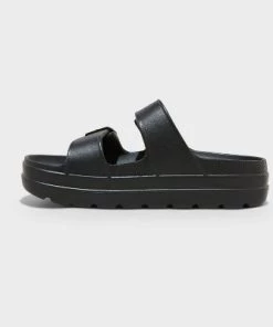 Women's Trixie Platform Sandals - Wild Fable™ Black