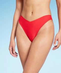 Women's Low-Rise Super Cheeky Extra High Leg Bikini Bottom - Wild Fable™ Red -Wild Fable Shop GUEST 3fa959bf c9f4 4211 bffc 4fc9dedca151 3