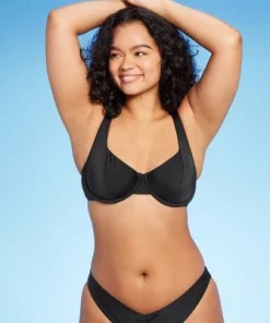 Women's Scoop Front Underwire Bikini Top - Wild Fable™ Black -Wild Fable Shop GUEST 4af75c20 5527 44d1 bd34 c730f65a8df0