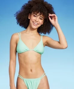 Women's Double Strap Triangle Bikini Top - Wild Fable™ Mint Green 17 Women's Double Strap Triangle Bikini Top - Wild Fable™ Mint Green -Wild Fable Shop GUEST 4fa13e5b 8e08 40bd 9724 af9ea4187596 3