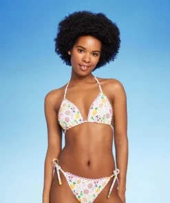 Women's Fruit Print Triangle Bikini Top - Wild Fable™ White -Wild Fable Shop GUEST 50e5e393 a503 49b8 8920 8bf5bad22ad7 4