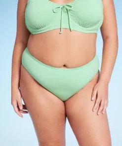 Women's Mid-Rise High Leg Cheeky Lurex Bikini Bottom - Wild Fable™ Mint Green -Wild Fable Shop GUEST 531372c4 448e 4fb5 9ec8 d712a69b30f2 3