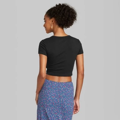 Women's Short Sleeve 2pk Bundle T-Shirt - Wild Fable™ 2 Women's Short Sleeve 2pk Bundle T-Shirt - Wild Fable™ - Image 2