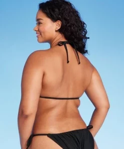 Women's Crochet Triangle Bikini Top - Wild Fable™ Black -Wild Fable Shop GUEST 543fe01c 2a26 46ba a390 f6a6f307f785