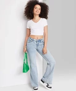 Women's High-Rise Flare Jeans - Wild Fable™ Light Wash -Wild Fable Shop GUEST 57a9ea29 9071 4eab 9257 848f401e4624 8