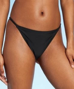 Women's Side Tab Extra Cheeky High Leg Bikini Bottom - Wild Fable™ Black -Wild Fable Shop GUEST 5d612f7f be83 4887 b4bb c74f95361500