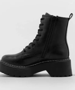 Women's Zea Combat Boots - Wild Fable™ Black