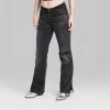 Women's Low-Rise Bootcut Jeans - Wild Fable™ Black Wash