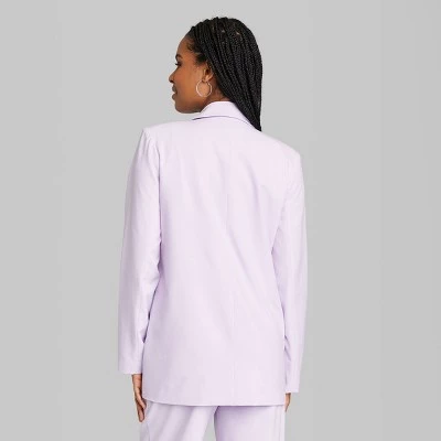 Women's Oversized Blazer - Wild Fable™ Brown 2 Women's Oversized Blazer - Wild Fable™ Brown - Image 2