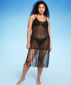 Women's Fishnet Fringe Cover Up Midi Dress - Wild Fable™ Natural Cream -Wild Fable Shop GUEST 67844067 cdbb 4304 a980 228f97298cab