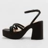 Women's Astro Strappy Platform Heels - Wild Fable™ Black