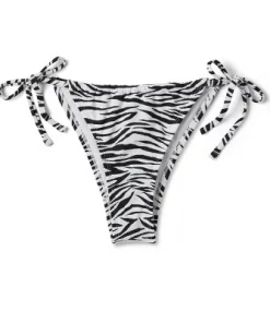 Women's Ultra High Leg Adjustable Coverage Bikini Bottom - Wild Fable™ Black/White Zebra Print -Wild Fable Shop GUEST 77349a7b a4e0 4eb5 81b3 435568a84641