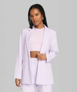 Women's Oversized Blazer - Wild Fable™ Brown