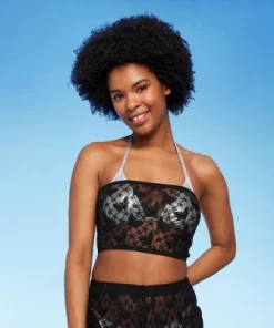 Women's Sheer Lace Tube Cover Up Top - Wild Fable™ Black -Wild Fable Shop GUEST 7c5d0817 409a 4bf4 8a52 84bb7b886fd0 1