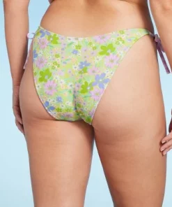 Women's Reversible Side-Tie Extra High Leg Extra Cheeky Bikini Bottom - Wild Fable™ Orange Geo Tropical Print -Wild Fable Shop GUEST 7d0c7147 51f4 4249 a5f0 074c8bdddfb2