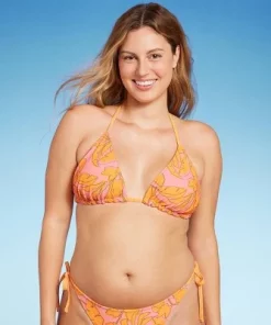 Women's Reversible Triangle Bikini Top - Wild Fable™ Orange Geo Tropical Print 11 Women's Reversible Triangle Bikini Top - Wild Fable™ Orange Geo Tropical Print -Wild Fable Shop GUEST 7d5ef392 1a39 42b6 a171 c468230ce9b4