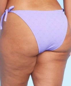 Women's Heart Pattern Eyelet Side-Tie High Leg Extra Cheeky Bikini Bottom - Wild Fable™ Yellow -Wild Fable Shop GUEST 7f311d20 ff86 4e79 9271 dd350a28ca0c