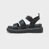 Women's Thalia Lug Slide Sandals - Wild Fable™ Black