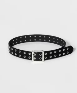 Women's Double Laser Cut Adjustable Western Grommet Belt - Wild Fable™ Black -Wild Fable Shop GUEST 8aa8a994 43dd 47cf bbaa 4439fb5a255d 3