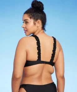 Women's Ruffle Strap Bralette Bikini Top - Wild Fable™ Light Blue -Wild Fable Shop GUEST a46f3b50 46af 4633 bd02 b4317e43e067