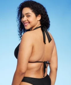 Women's Beaded Macrame Triangle Bikini Top - Wild Fable™ Black -Wild Fable Shop GUEST a48cd1ec db29 4a68 b875 82b046001ba1