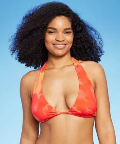 Women's Dye Effect Multiway Bikini Top - Wild Fable™ Red/Orange -Wild Fable Shop GUEST aa0c362c fa0a 451f 9d59 79495ab3d03a