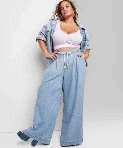 Women's Super-High Rise Soft Wide Leg Jeans - Wild Fable™ Blue 22 Women's Super-High Rise Soft Wide Leg Jeans - Wild Fable™ Blue -Wild Fable Shop GUEST ac8b52e2 af70 4e14 92c9 d1a104e51cfc 1