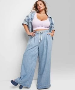 Women's Super-High Rise Soft Wide Leg Jeans - Wild Fable™ Blue 21 Women's Super-High Rise Soft Wide Leg Jeans - Wild Fable™ Blue -Wild Fable Shop GUEST ac8b52e2 af70 4e14 92c9 d1a104e51cfc