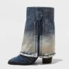 Women's Calista Boots - Wild Fable™ Blue Denim