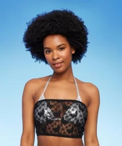 Women's Sheer Lace Tube Cover Up Top - Wild Fable™ Black -Wild Fable Shop GUEST b6838e8c de32 4412 b6b0 07f9bf928150