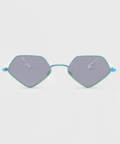 Women's Geometric Hexagon Metal Sunglasses - Wild Fable™