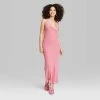 Women's Sleeveless Rosette Cup Maxi Dress - Wild Fable™ Pink