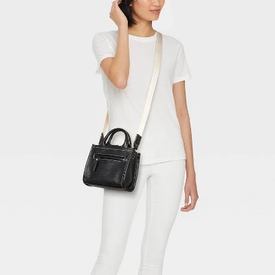Mini Tote Crossbody Bag - Wild Fable™ Black 1 Mini Tote Crossbody Bag - Wild Fable™ Black
