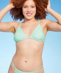Women's Double Strap Triangle Bikini Top - Wild Fable™ Mint Green 12 Women's Double Strap Triangle Bikini Top - Wild Fable™ Mint Green -Wild Fable Shop GUEST c7212f66 a461 4aff 9663 f0d1d224e7ac